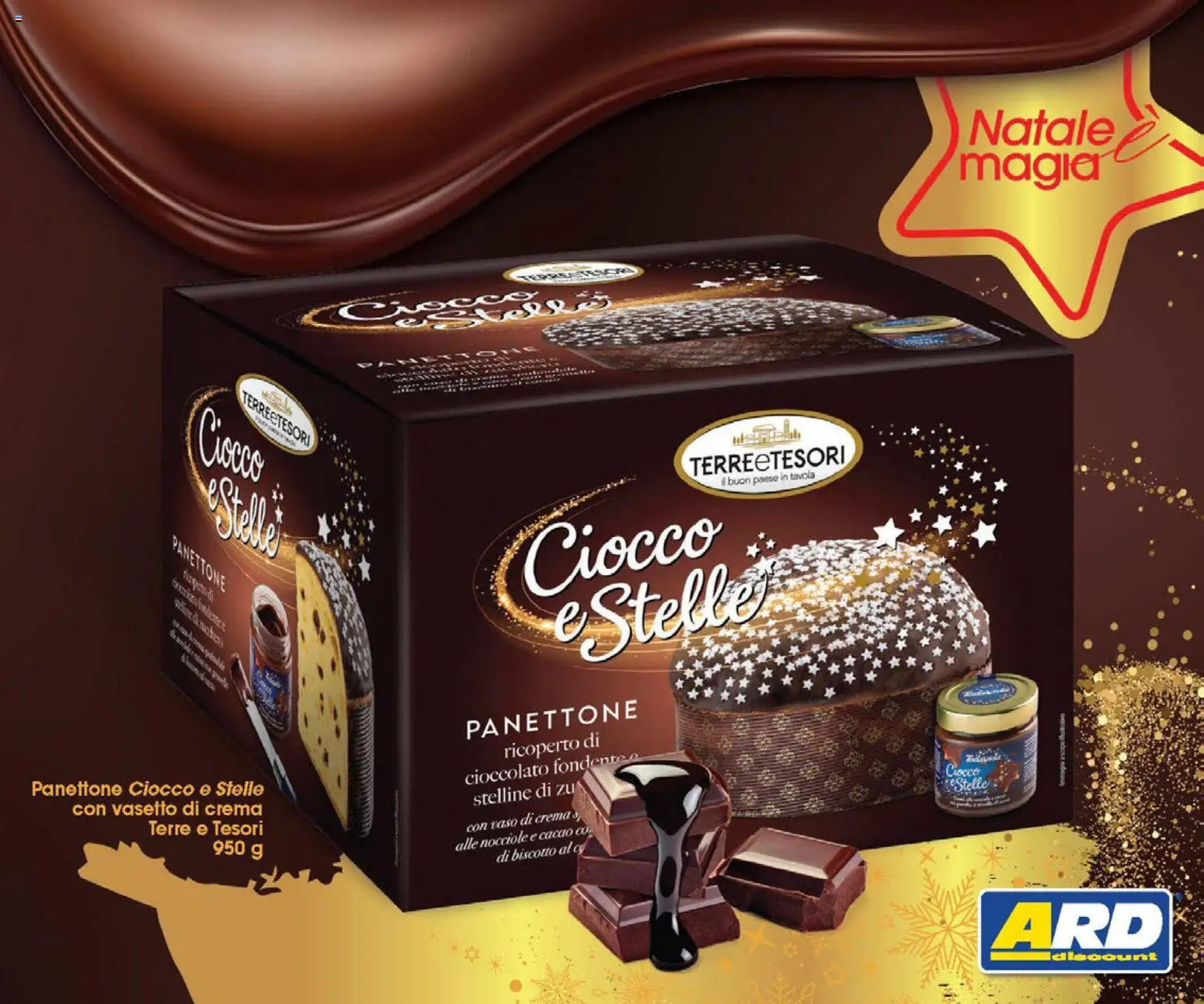 Volantino ARD Discount del 01.11.2025 | Pagina: 19 | Prodotti: Nocciole, Panettone, Cacao, Vaso