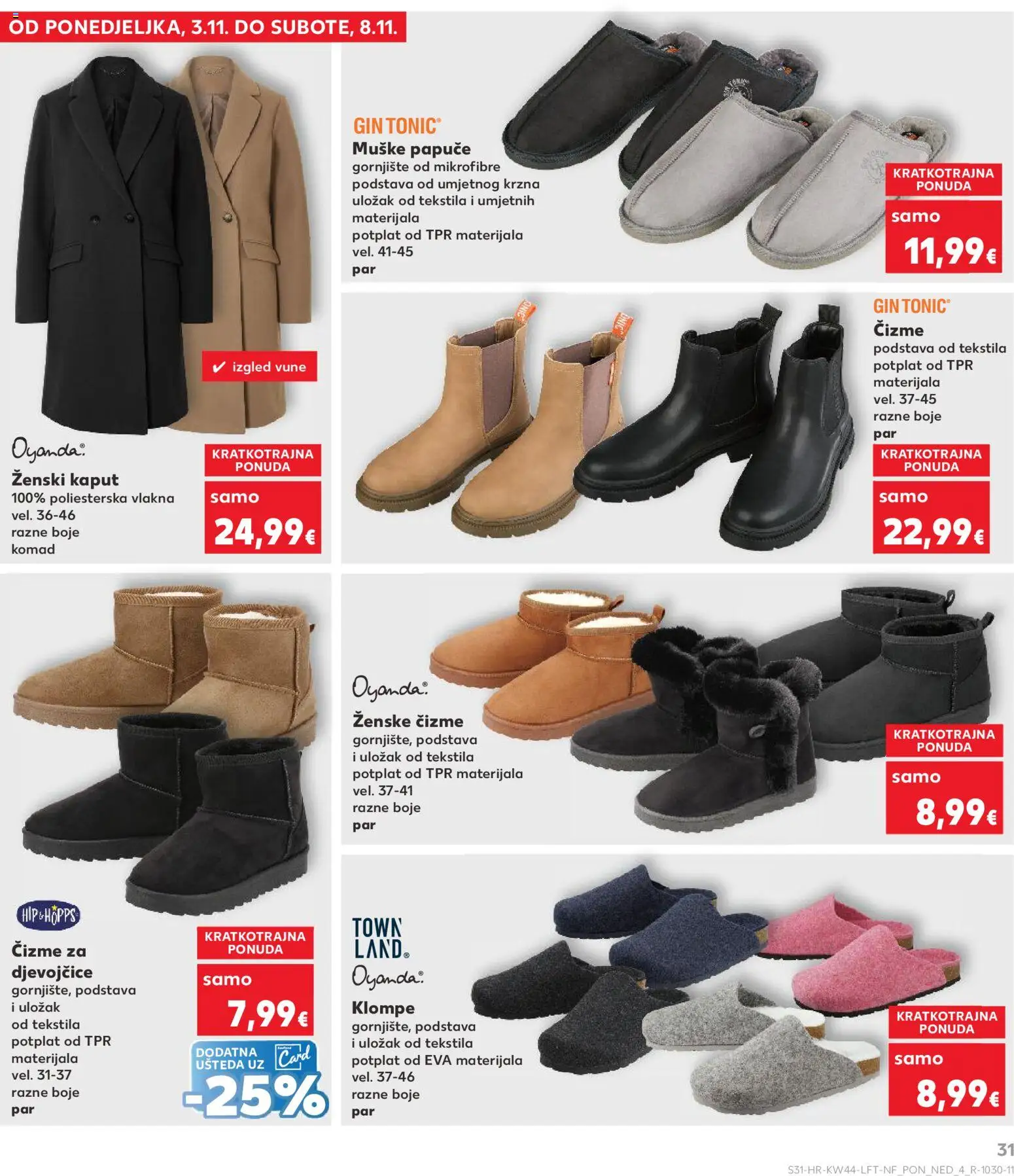 Kaufland katalog | vrijedi od 29.10.2025 | Stranica: 31