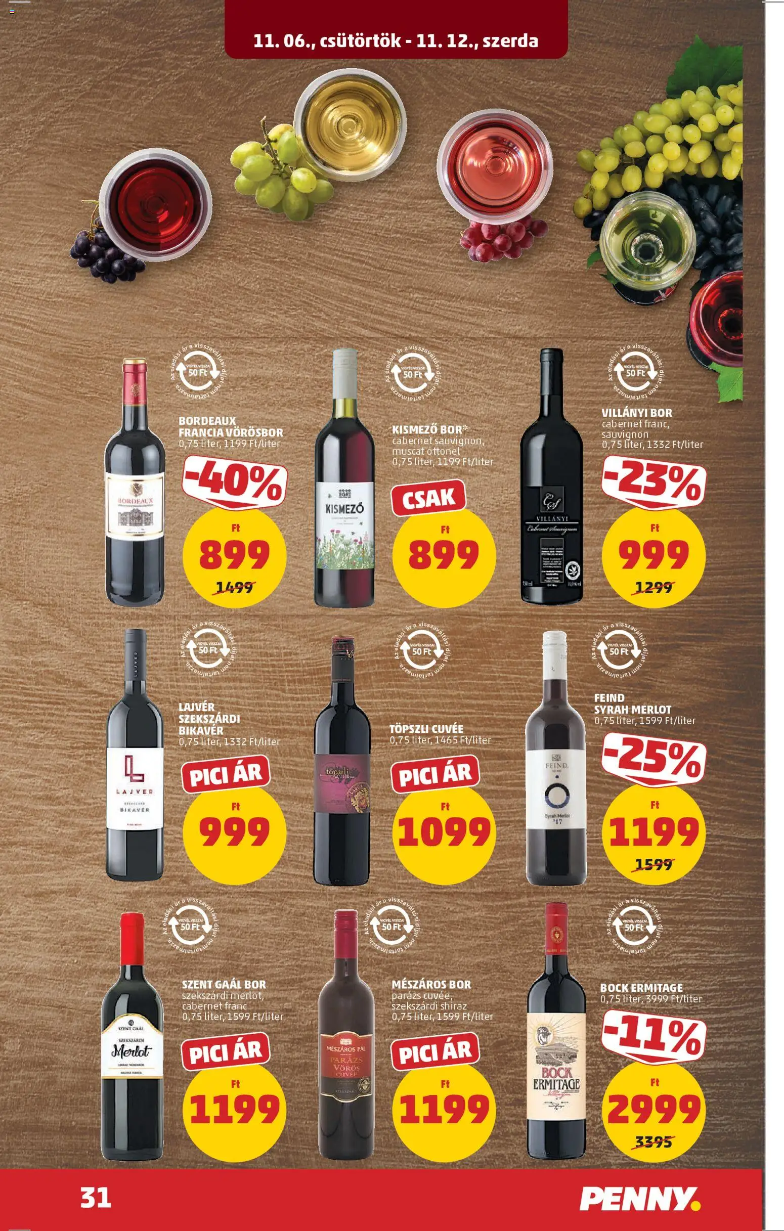 PENNY akciós ujság - amely érvényes a következő dátumtól: 06.11.2025 | Oldal: 35