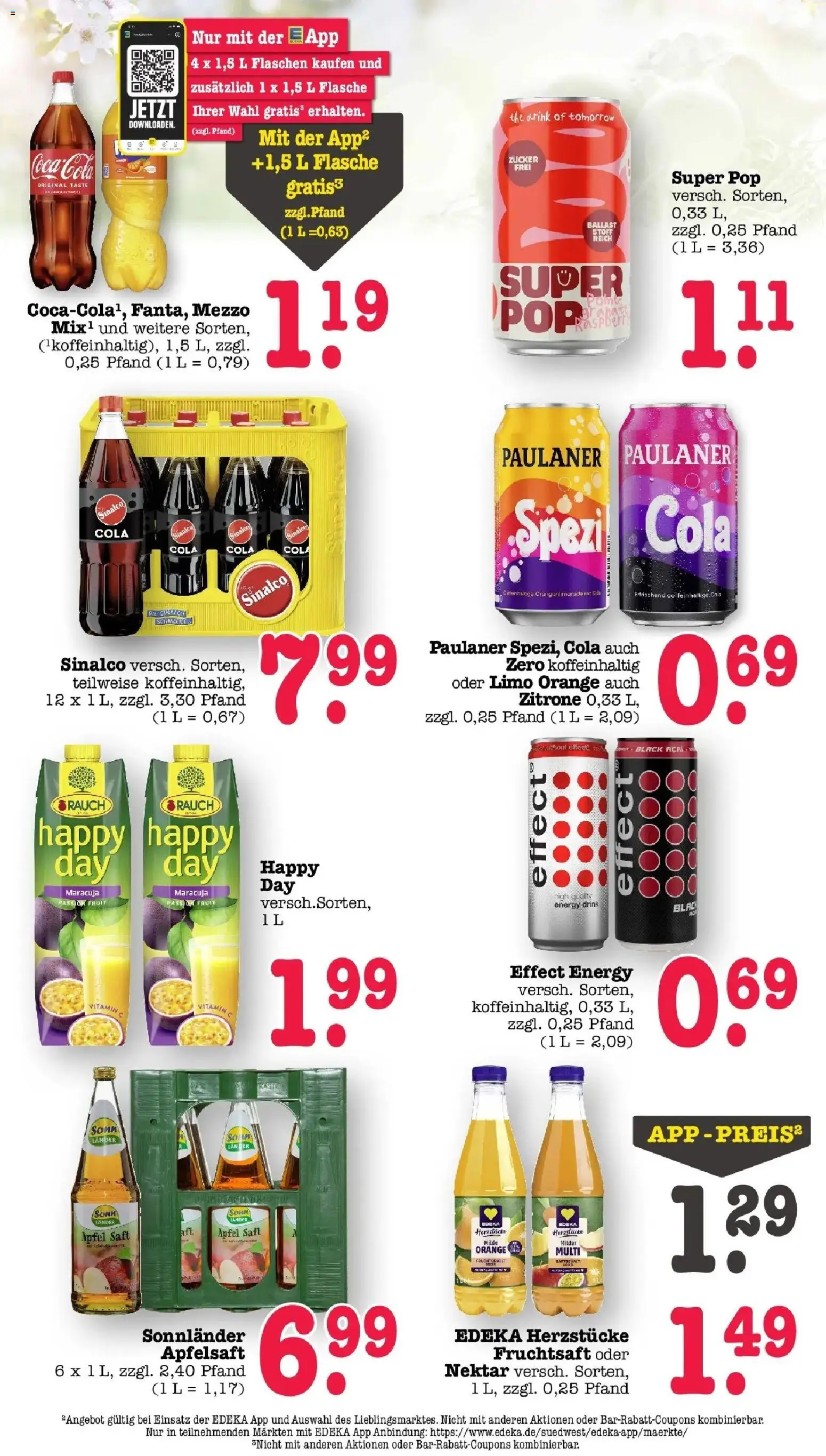 E center Prospekt Heidelberg	 – gültig ab 23.03.2026 | Seite: 43 | Produkte: Energy, Zucker, Saft, Fruchtsaft