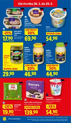 Náhled letáku KANIA Tatarská omáčka Premium, 500 ml, vejce z volného chovu od 26.03.2026 | Strana: 20