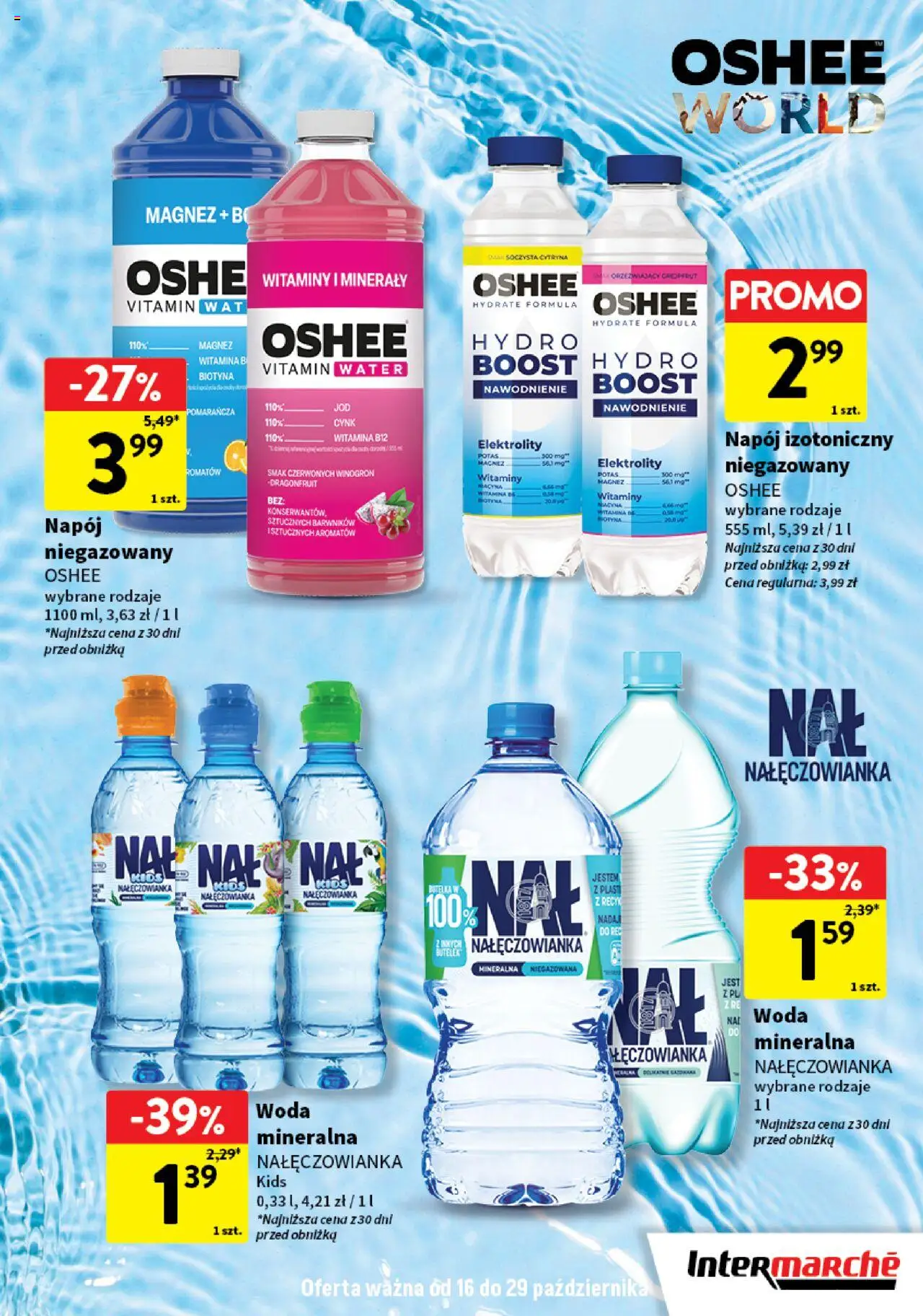 Intermarche Gazetka - Supermarki w supercenach od 16.10.2025 | Strona: 7 | Produkty: Cytryna, Woda