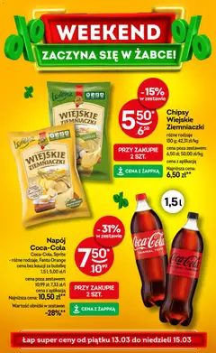 Pogląd oferty "Żabka gazetka - Weekendowe promocje" - ważna od 13.03.2026