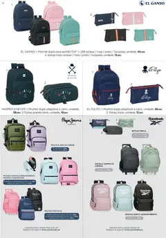 El Corte Ingles folheto │ válido de 29.08.2025 | Página: 42 | Produtos: Mochila, Jeans, USB