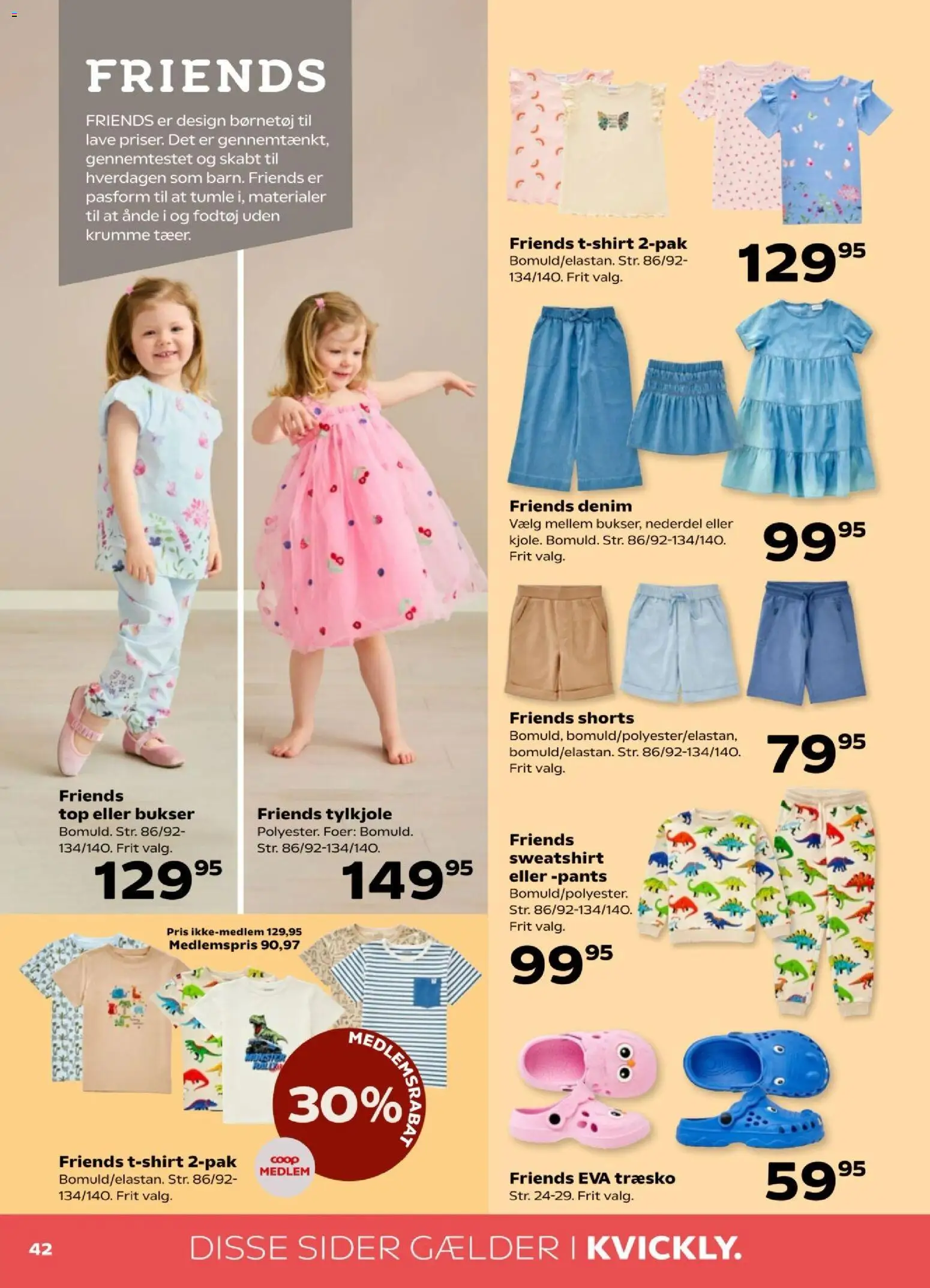 Kvickly tilbudsavis – gyldig fra 24.04.2026 | Side: 44 | Produkter: Nederdel, Bukser, Shorts, Søm