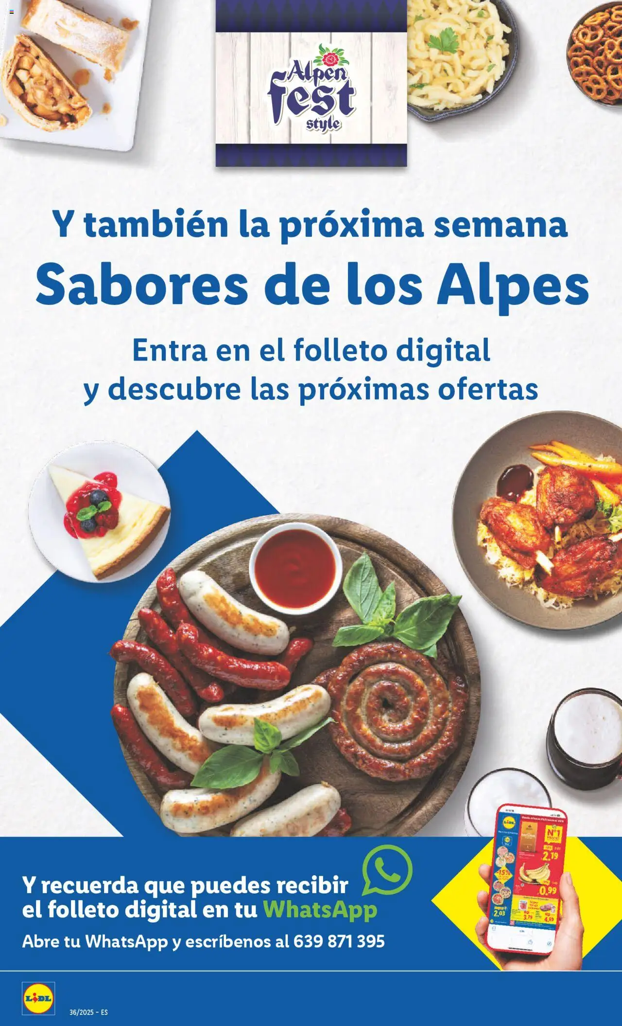 Lidl folleto de bazar │ válido desde el 01.09.2025 | Página: 22