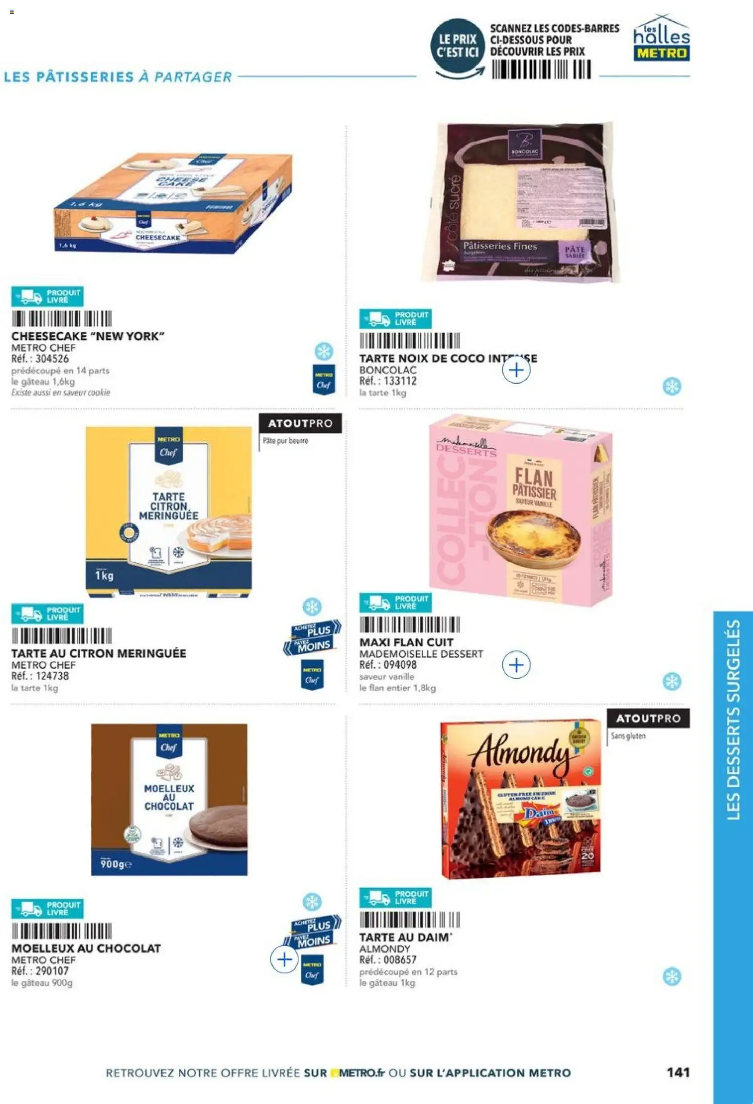 {H1} | Page: 141 | Produits: Sucre, Noix de coco, Livre, Noix