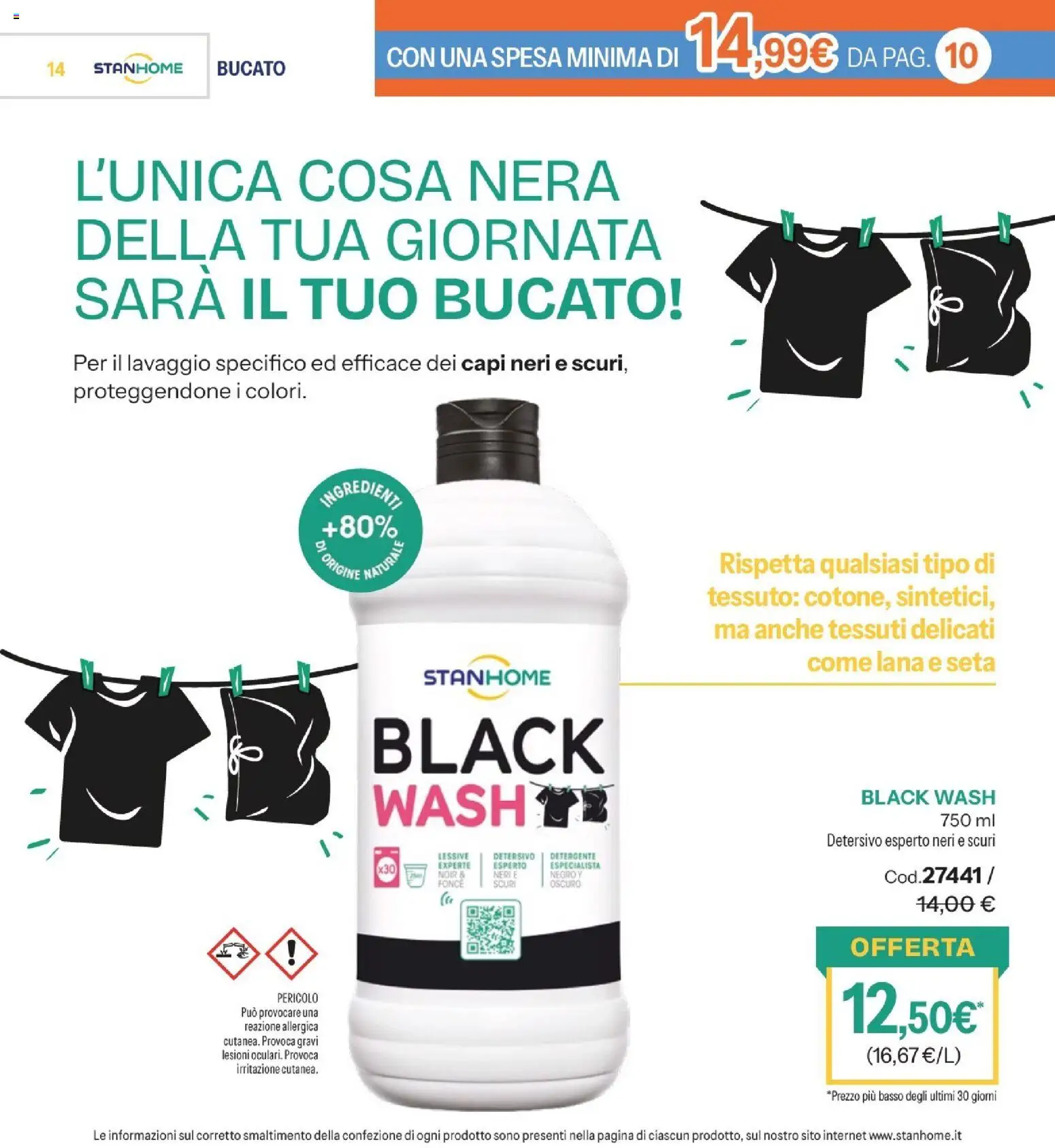 Volantino Stanhome del 31.03.2026 | Pagina: 14 | Prodotti: Detergente
