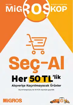 23.10.2025 tarihinden itibaren geçerli olan Migros kataloğu önizlemesi | Sayfa: 92