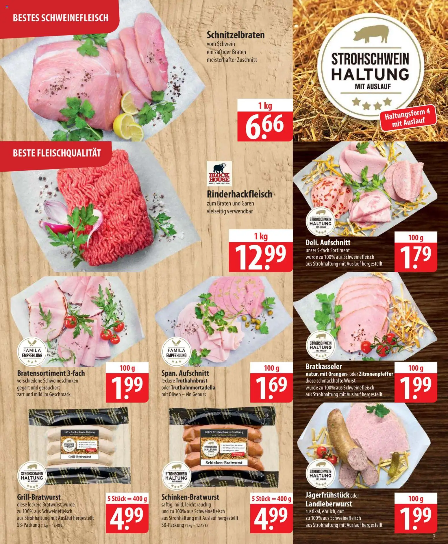 Famila Prospekt 	 – gültig ab 07.04.2026 | Seite: 3 | Produkte: Bratwurst, Orangen, Wurst, Schweinefleisch