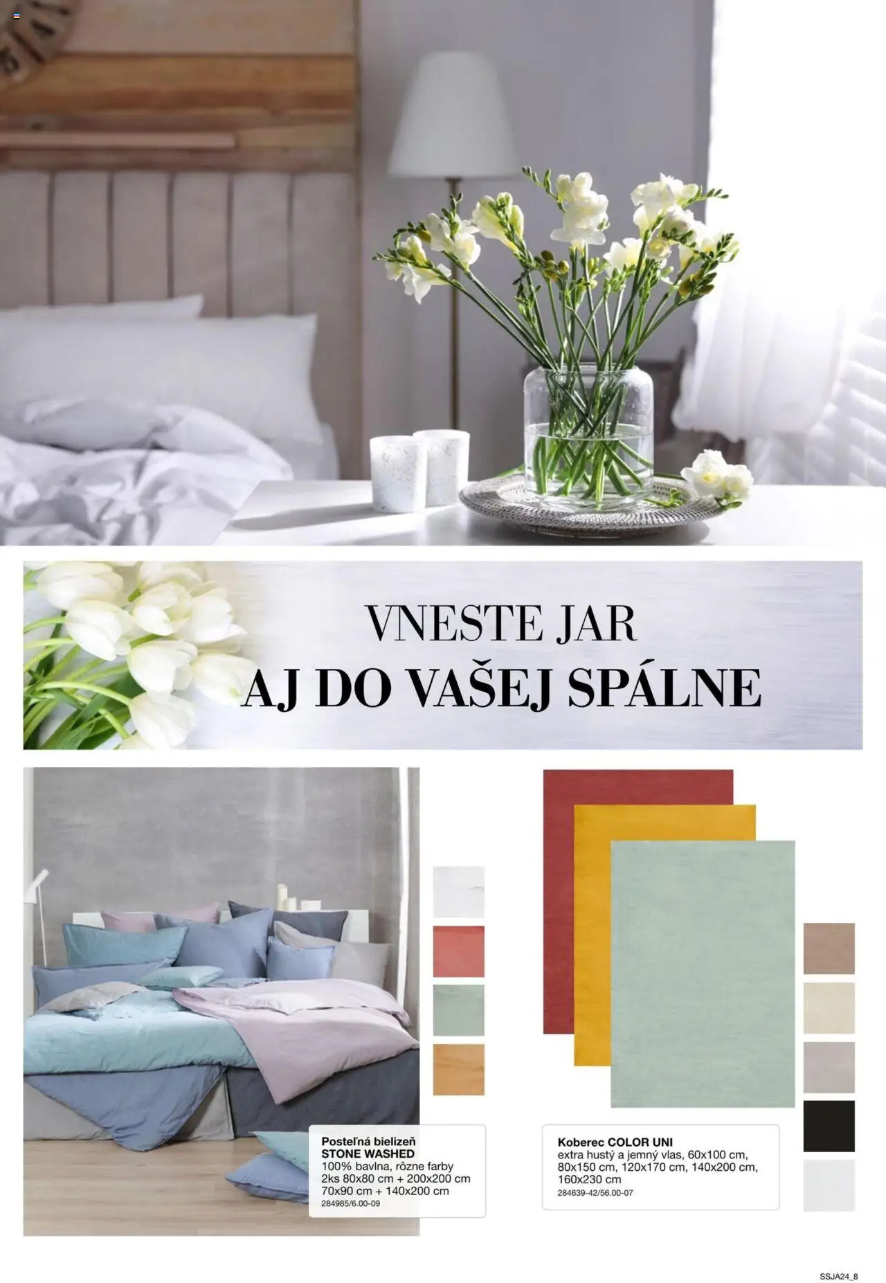 Nové Sconto nábytok akcie – leták je platný od 03.03.2025 | Strana: 8 | Produkty: Koberec, Jar