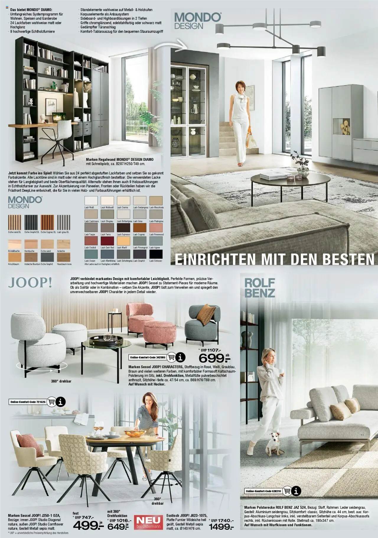 Ostermann Prospekt 	 – gültig ab 11.10.2025 | Seite: 6 | Produkte: Spiel, Esstisch, Sessel, Bourbon