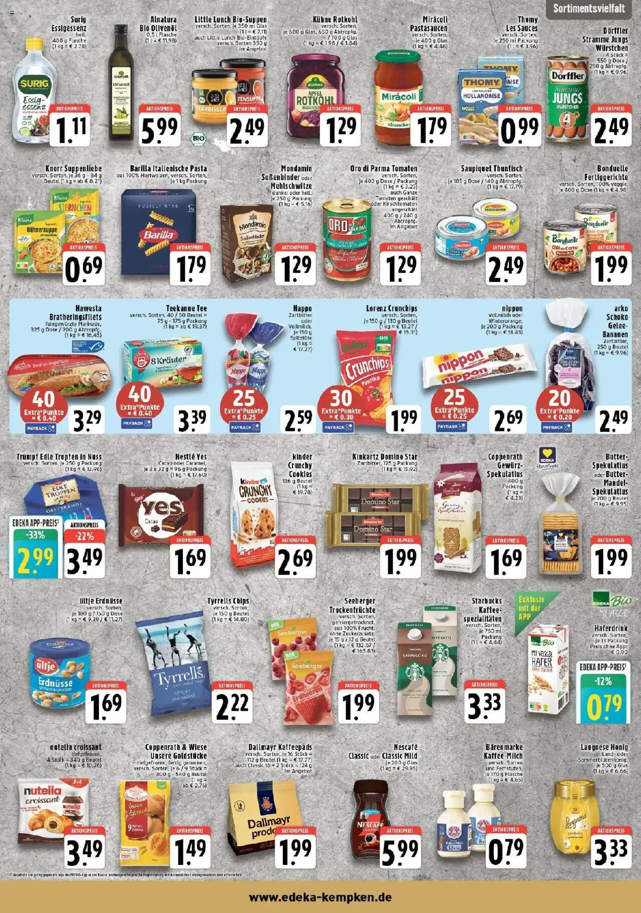 Edeka prospekt Krefeld - Traar	 – gültig ab 28.09.2025 | Seite: 5 | Produkte: Kaffeepads, Nescafe, Tomaten, Pasta
