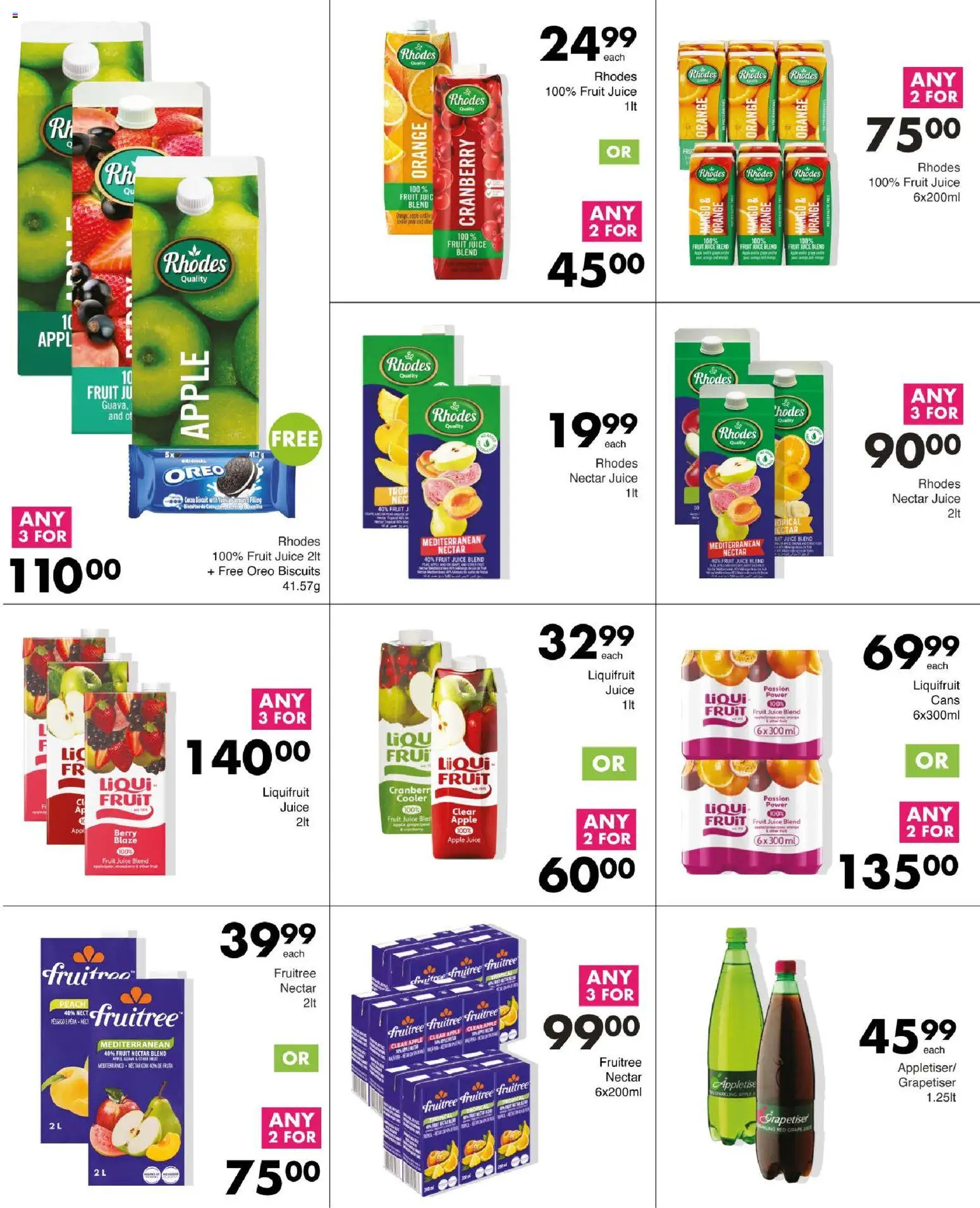 New Save catalogue – valid from 25.03.2026 | Page: 46 | Products: Cooler, Fruit, Mango, Peach
