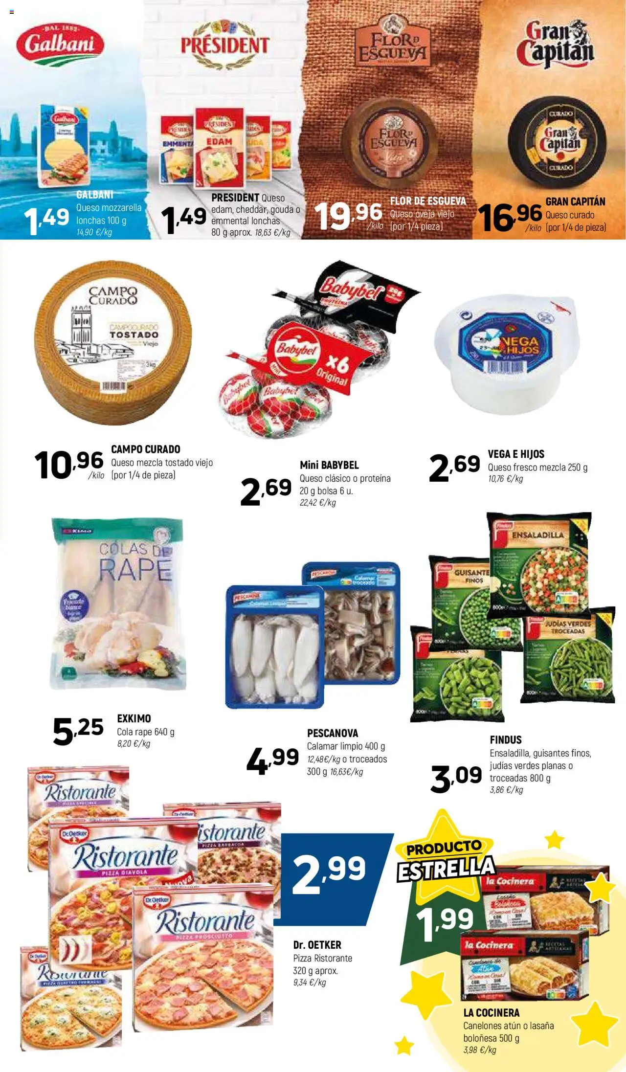 Coviran ofertas │ válido desde el 07.10.2025 | Página: 5 | Productos: Queso, Queso fresco, Lasaña, Canelones