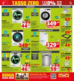 Anteprima del volantino Comet volantino valido a partire dal 23.04.2026 | Pagina: 33 | Prodotti: Lavasciuga, Anticalcare, Asciugatrice, Lavastoviglie