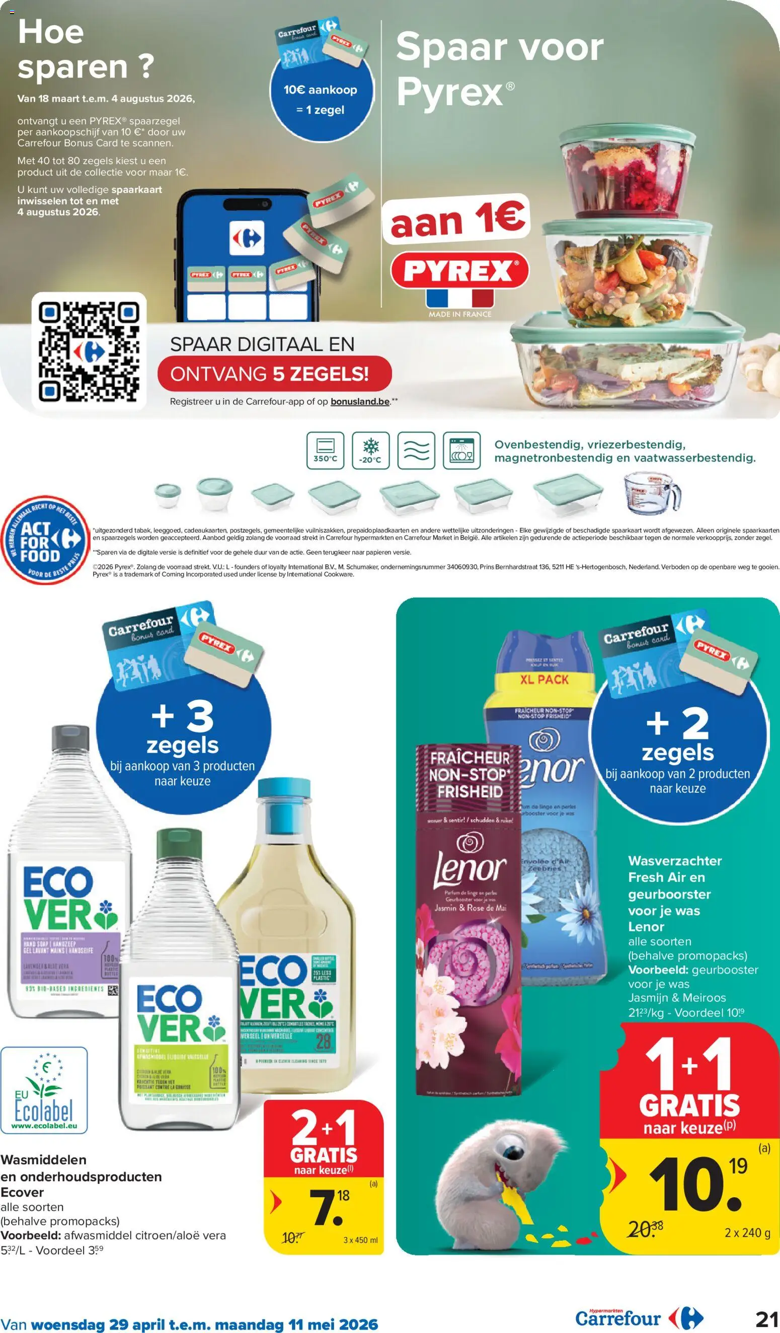 {H1} | Pagina: 21 | Producten: Afwasmiddel, Handzeep, Was, Wasverzachter