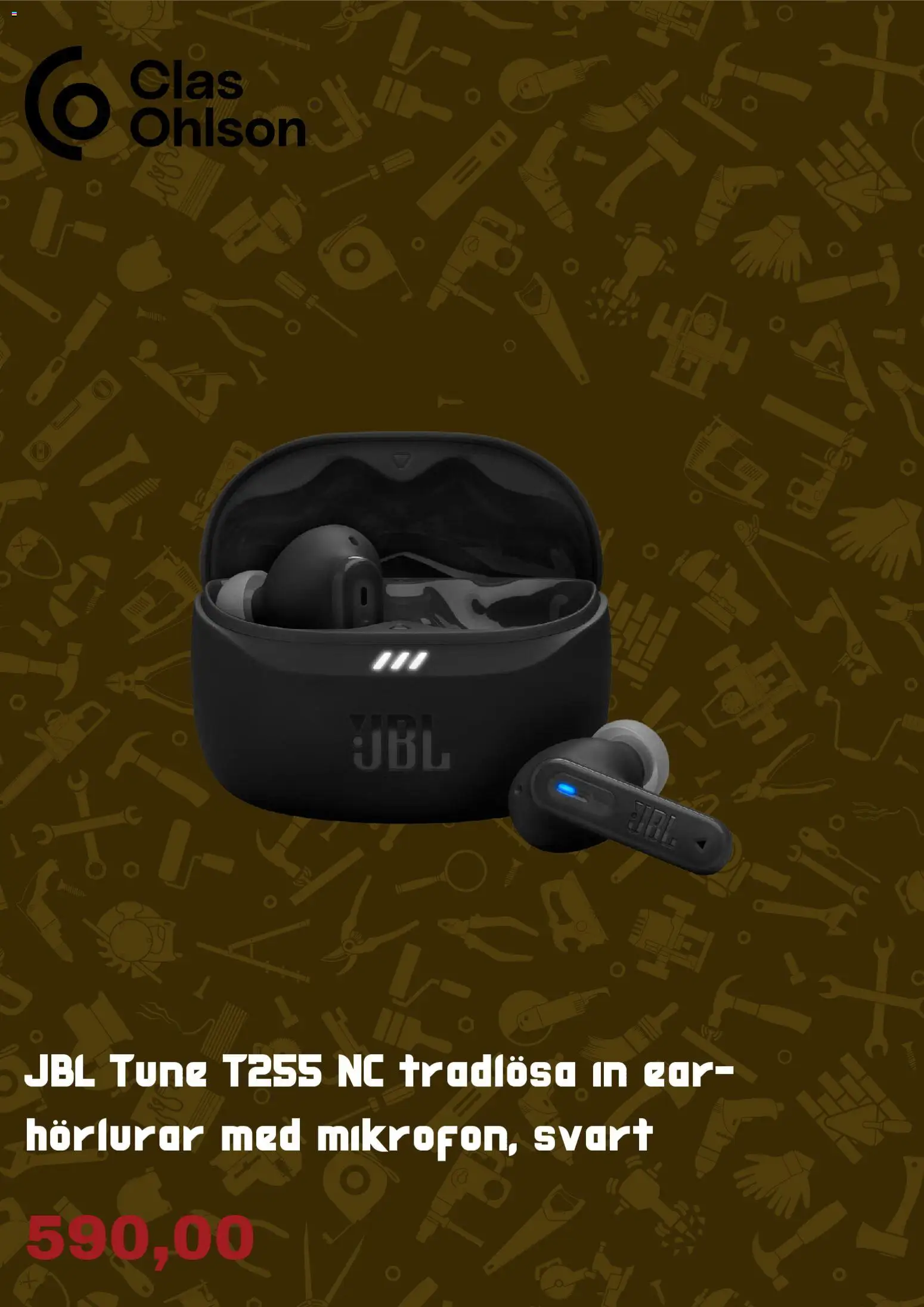 Clas Ohlson reklamblad aktuell från 18.12.2025 | Sida: 4 | Produkter: Hörlurar