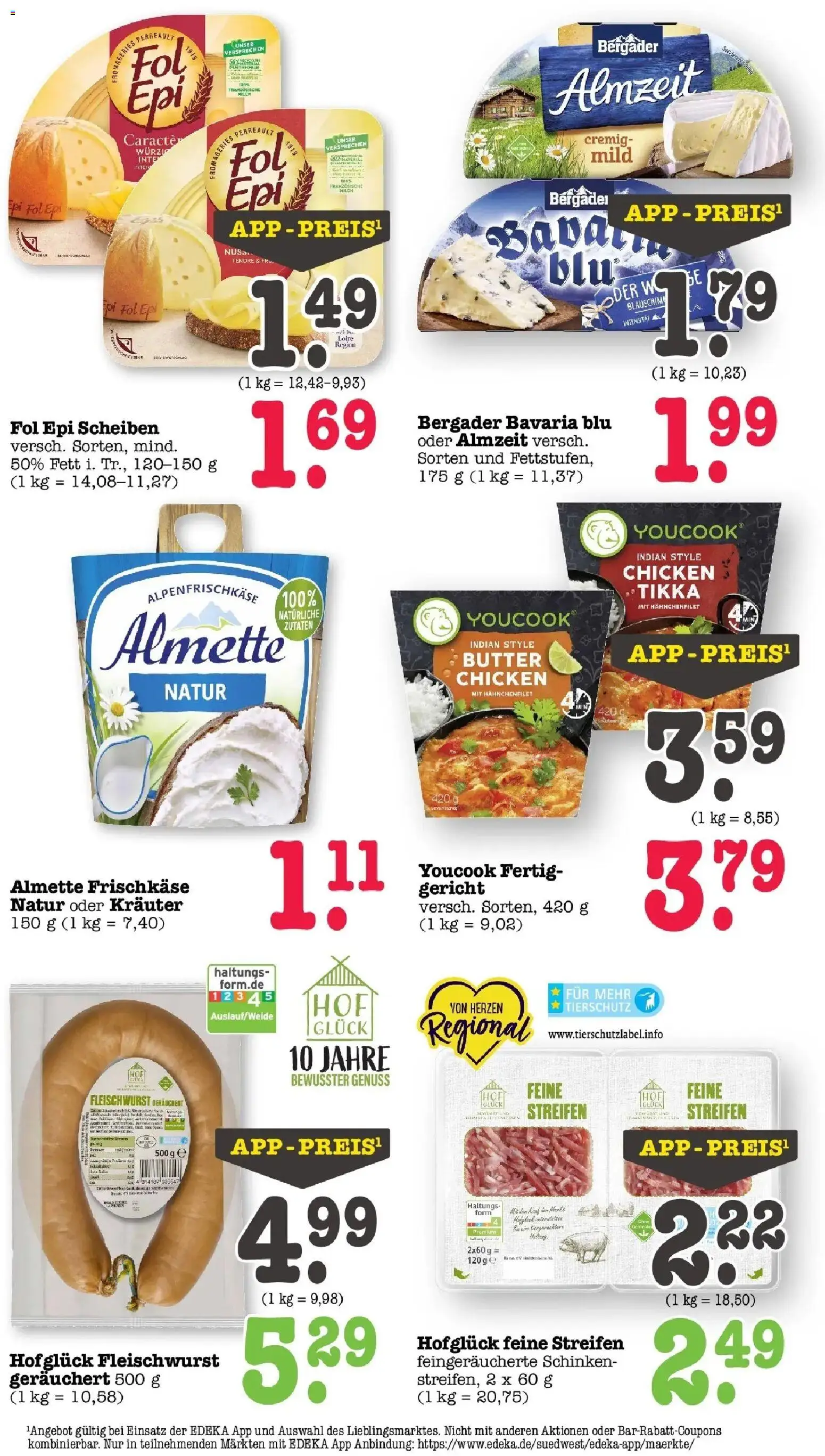 Edeka prospekt Offenbach	 – gültig ab 09.03.2026 | Seite: 32 | Produkte: Youcook, Schinken, Uhr, Frischkase