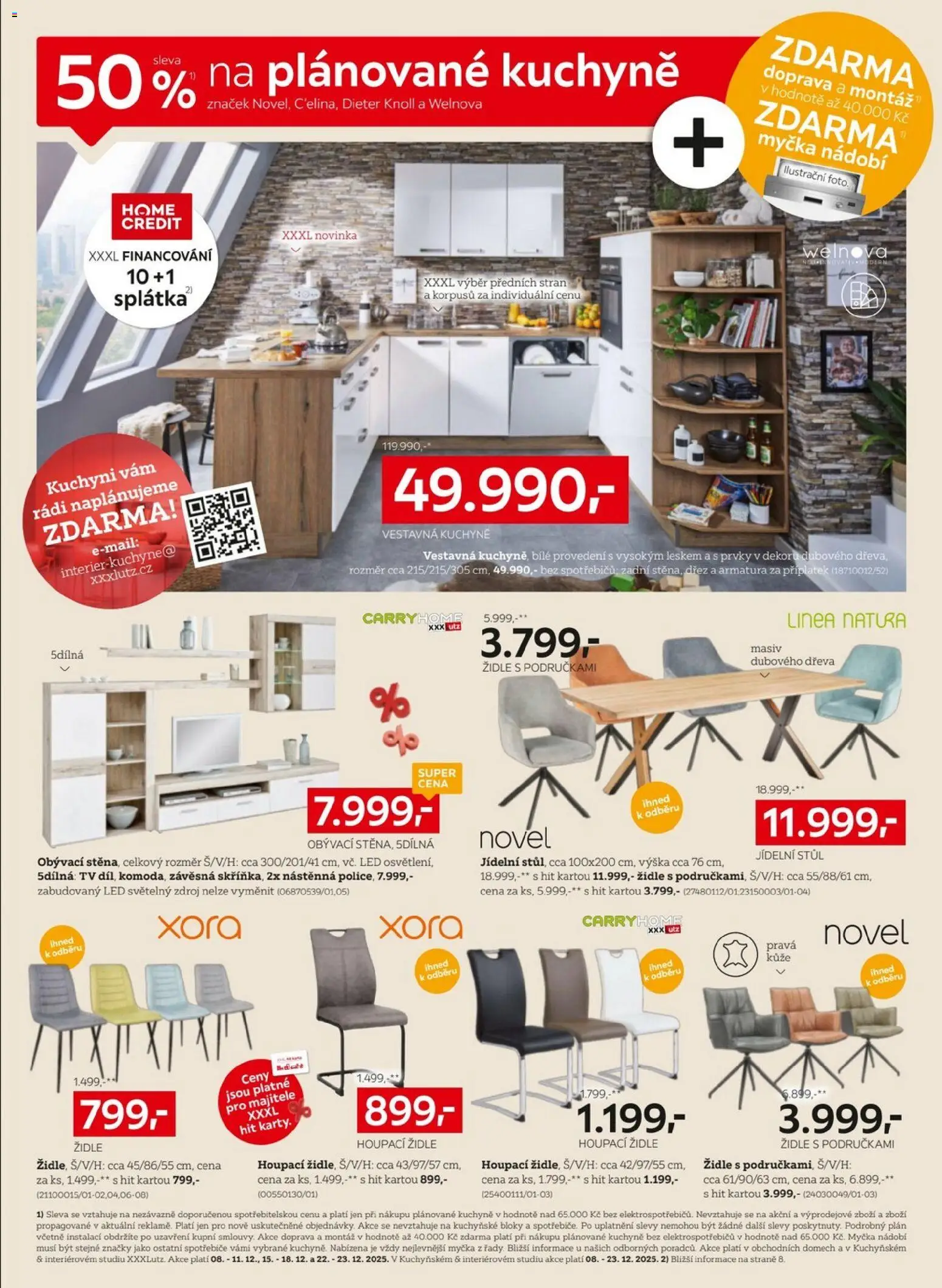 XXXLutz leták od 08.12.2025 | Strana: 9 | Produkty: Nádobí, Dřez, Myčka nádobí, Stůl
