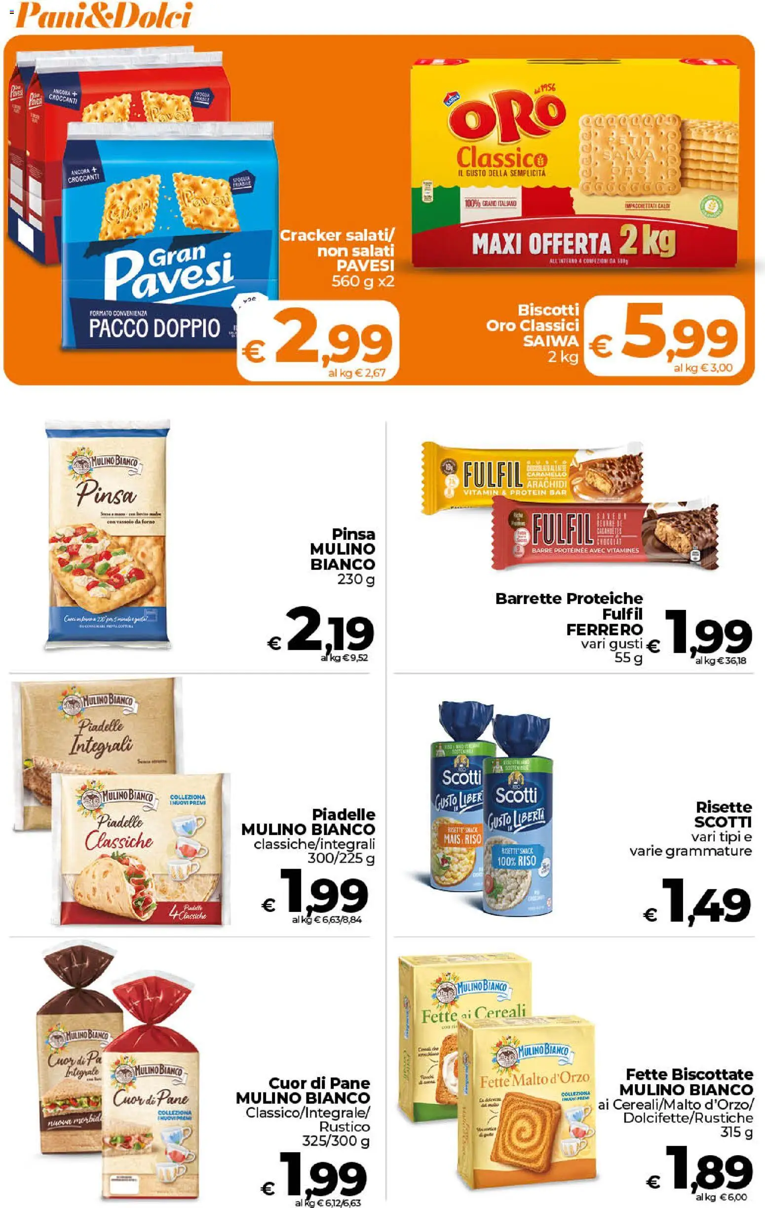 Volantino Ipercoop del 17.04.2026 | Pagina: 36 | Prodotti: Pane, Cereali, Forno, Vassoio