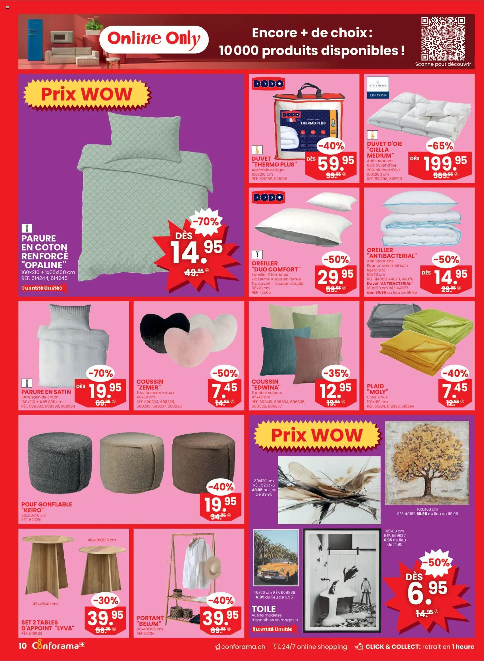 Conforama aktionen FR – gültig ab 11.03.2026 | Seite: 10 | Produkte: Pouf