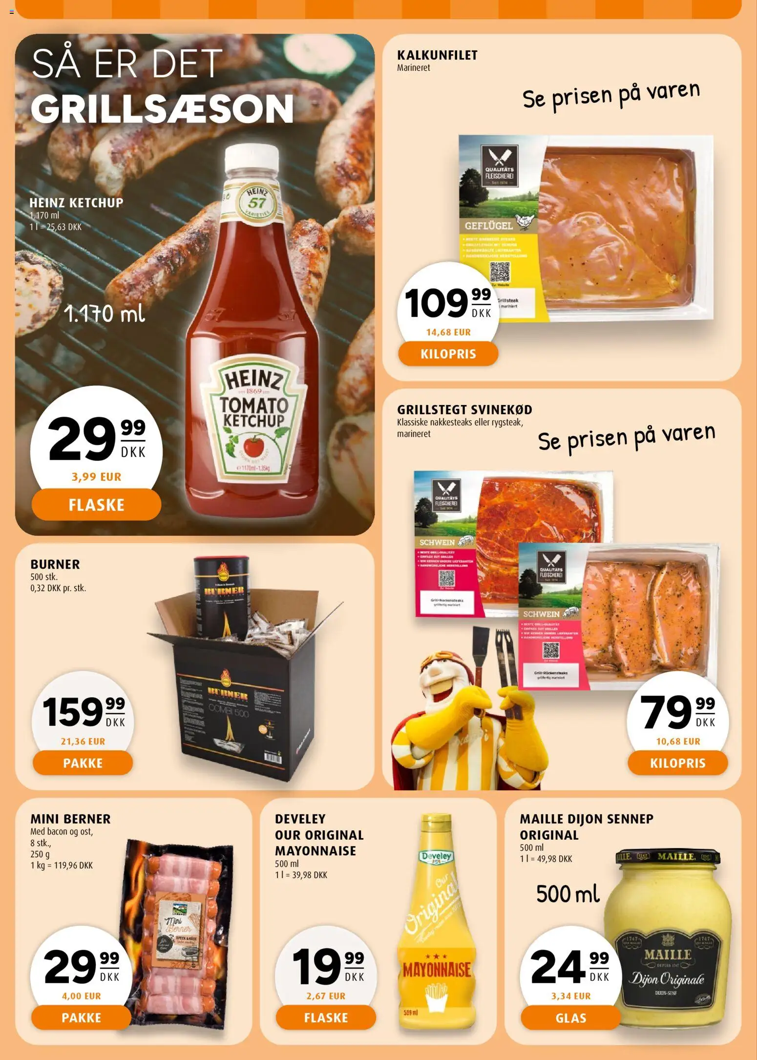 Scandinavian Park tilbudsavis – gyldig fra 23.04.2026 | Side: 8 | Produkter: Svinekød, Ketchup, Sennep, Bacon