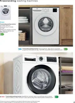 Preview of B&Q - Appliances valid from 16.12.2025 | Page: 69 | Products: Washing machine, Iron