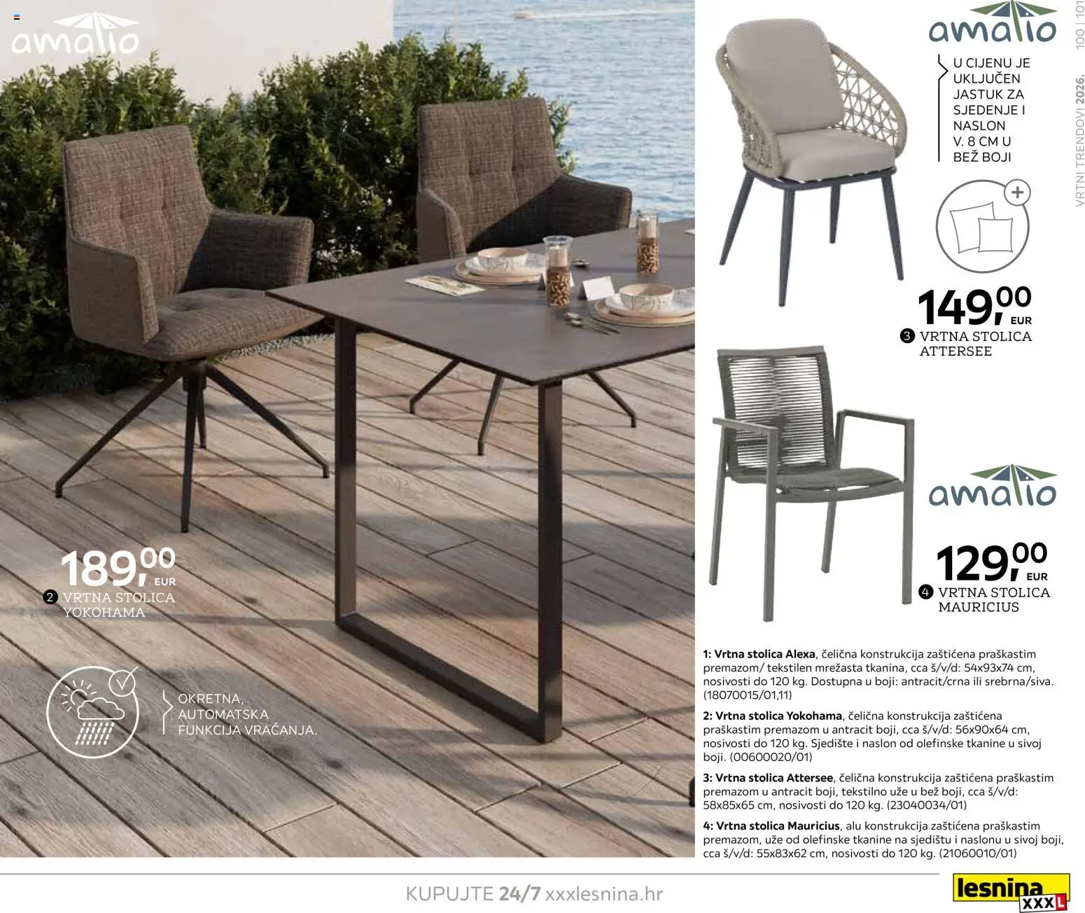 Lesnina katalog | vrijedi od 06.02.2026 | Stranica: 101 | Proizvodi: Jastuk, Stolica