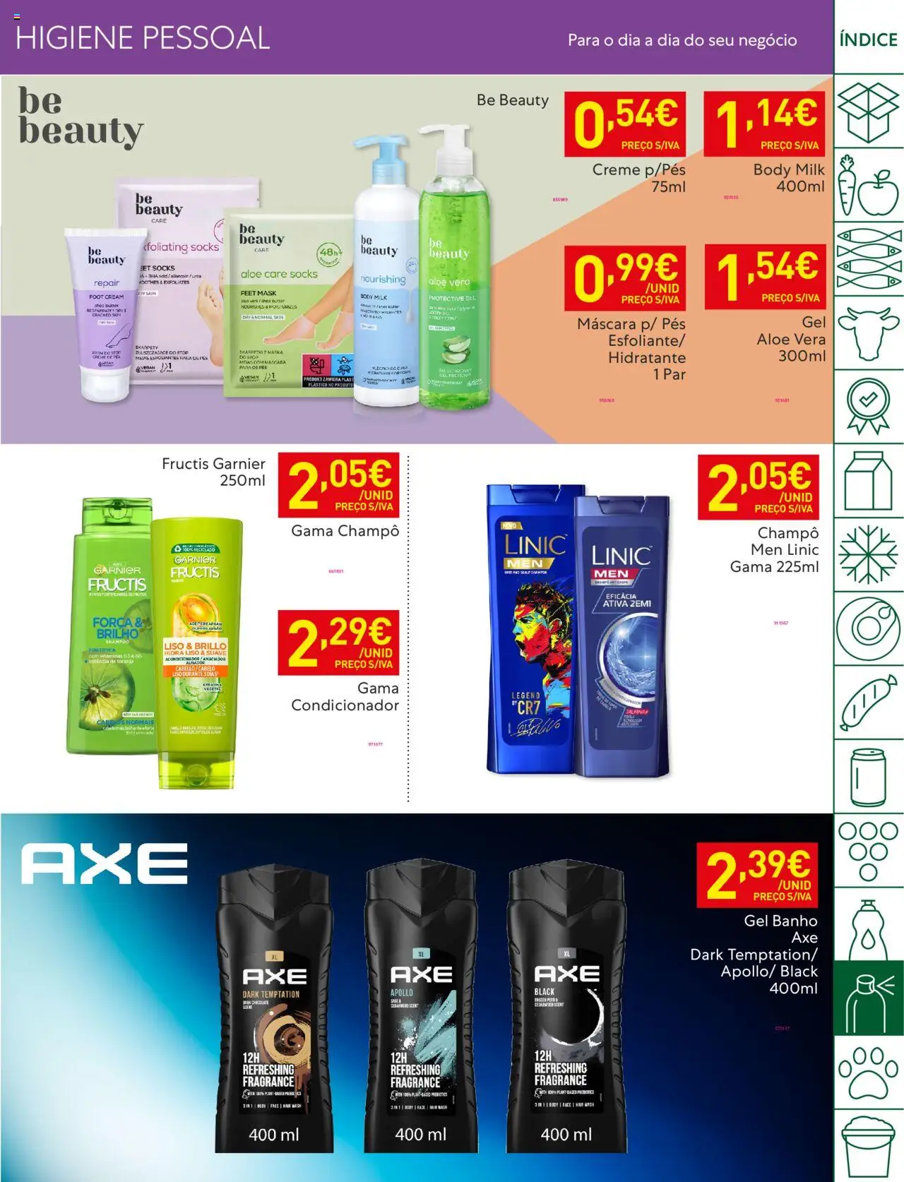 Recheio folheto │ válido de 05.08.2025 | Página: 43 | Produtos: Shampoo, Condicionador, Banho, Meias
