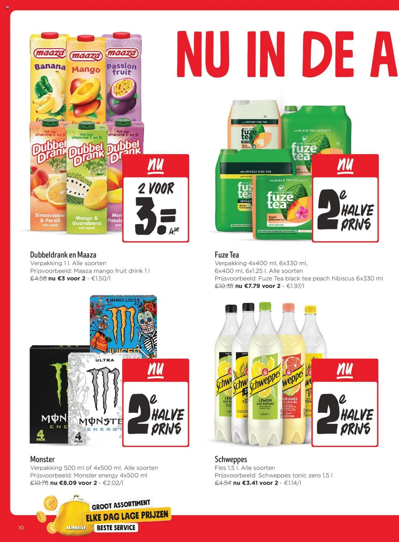 {H1} | Pagina: 10 | Producten: Fles, Monster Energy, Mango, Appel