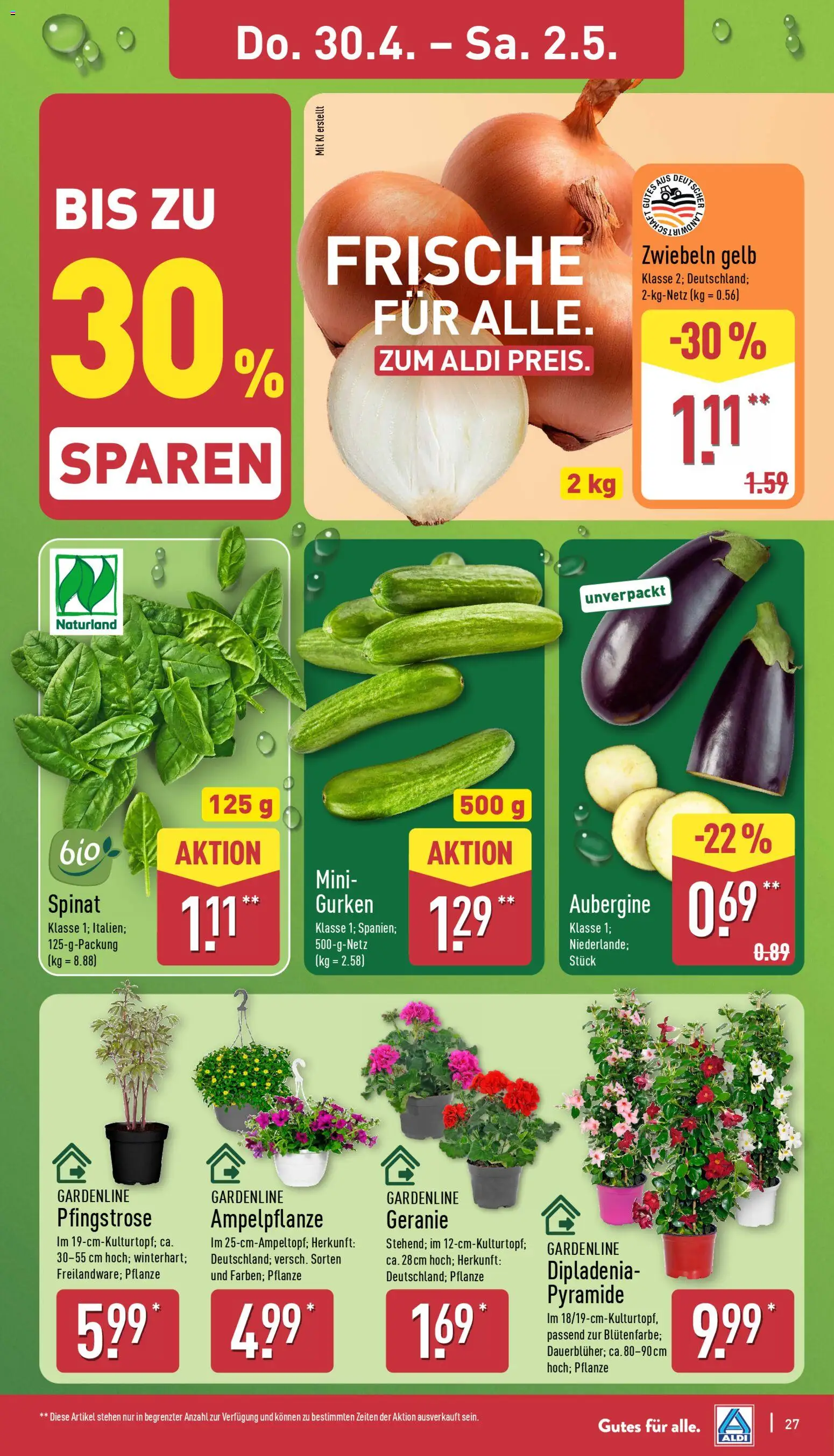 Aldi Prospekt 	 – gültig ab 27.04.2026 | Seite: 27