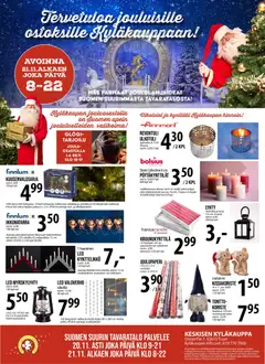 Tuuri-mainoslehti voimassa 19.11.2025 alkaen