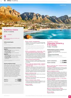 Vista previa Viajes El Corte Inglés Africa y Oriente Medio válido desde el 01.01.2026 | Página: 56 | Productos: Combi