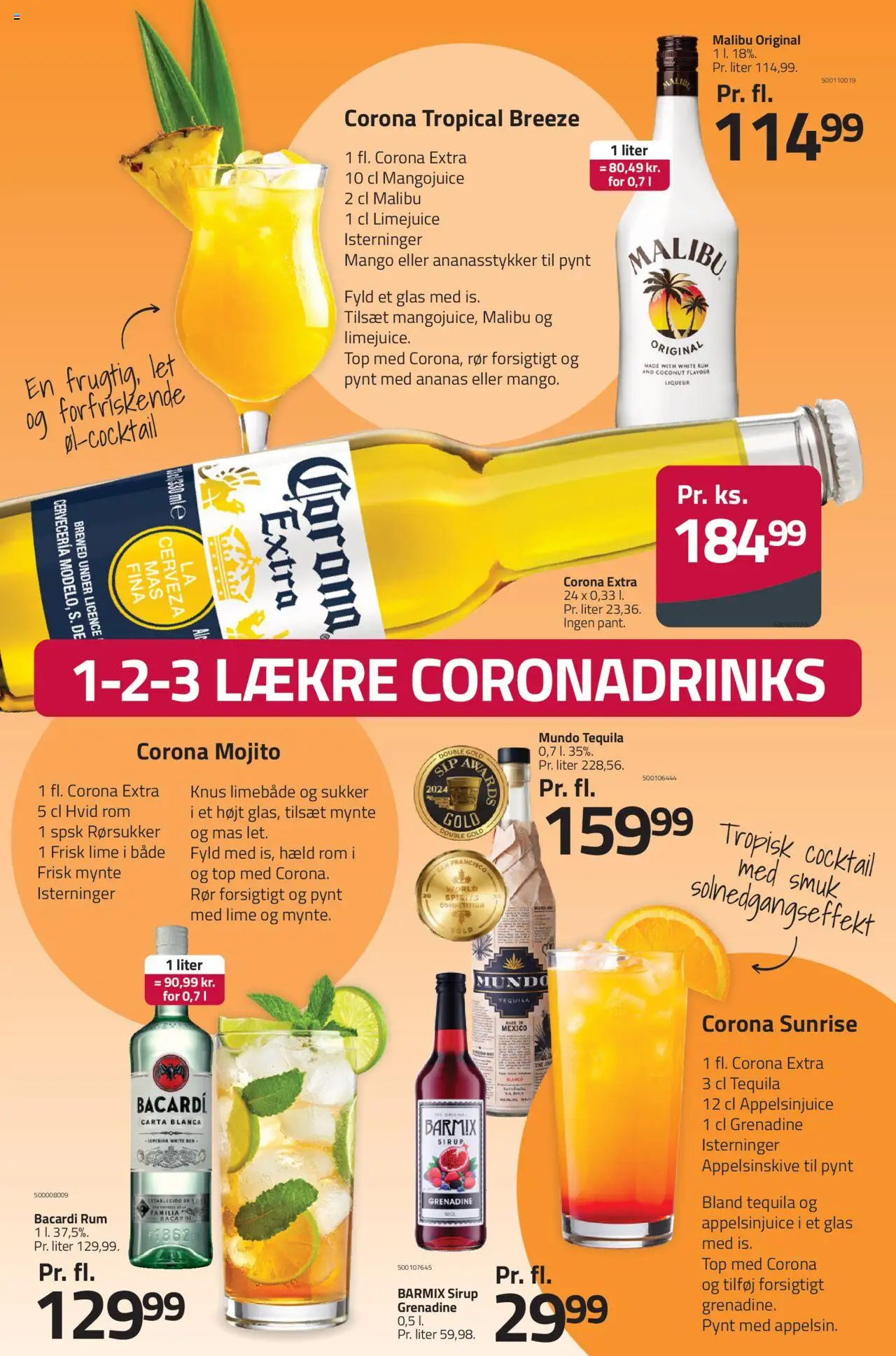 Fleggaard Tilbudsavis gyldig fra 06.08.2025 | Side: 15 | Produkter: Øl, Lime, Rom, Mynte