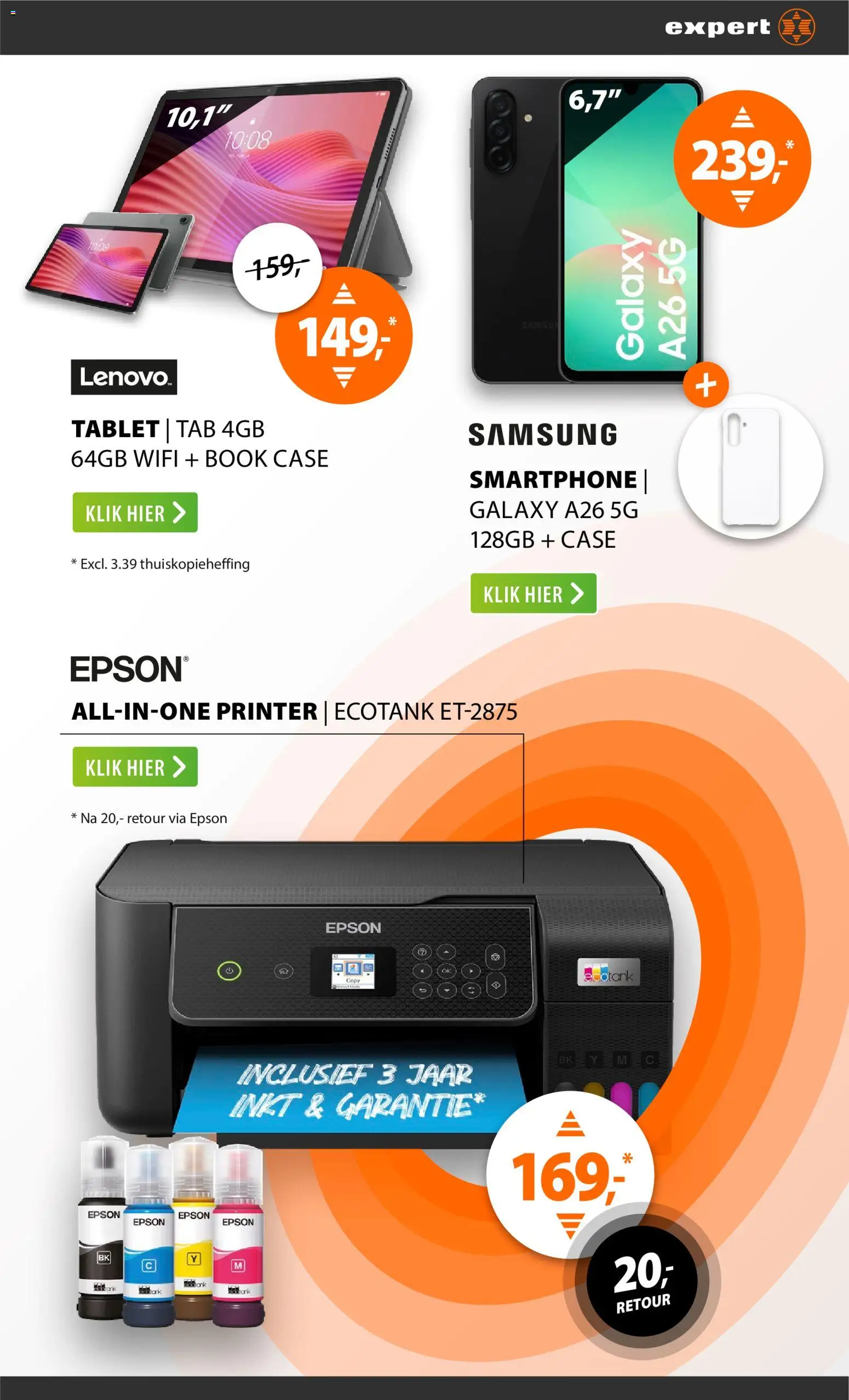 {H1} | Pagina: 8 | Producten: Smartphone, Tablet, Printer