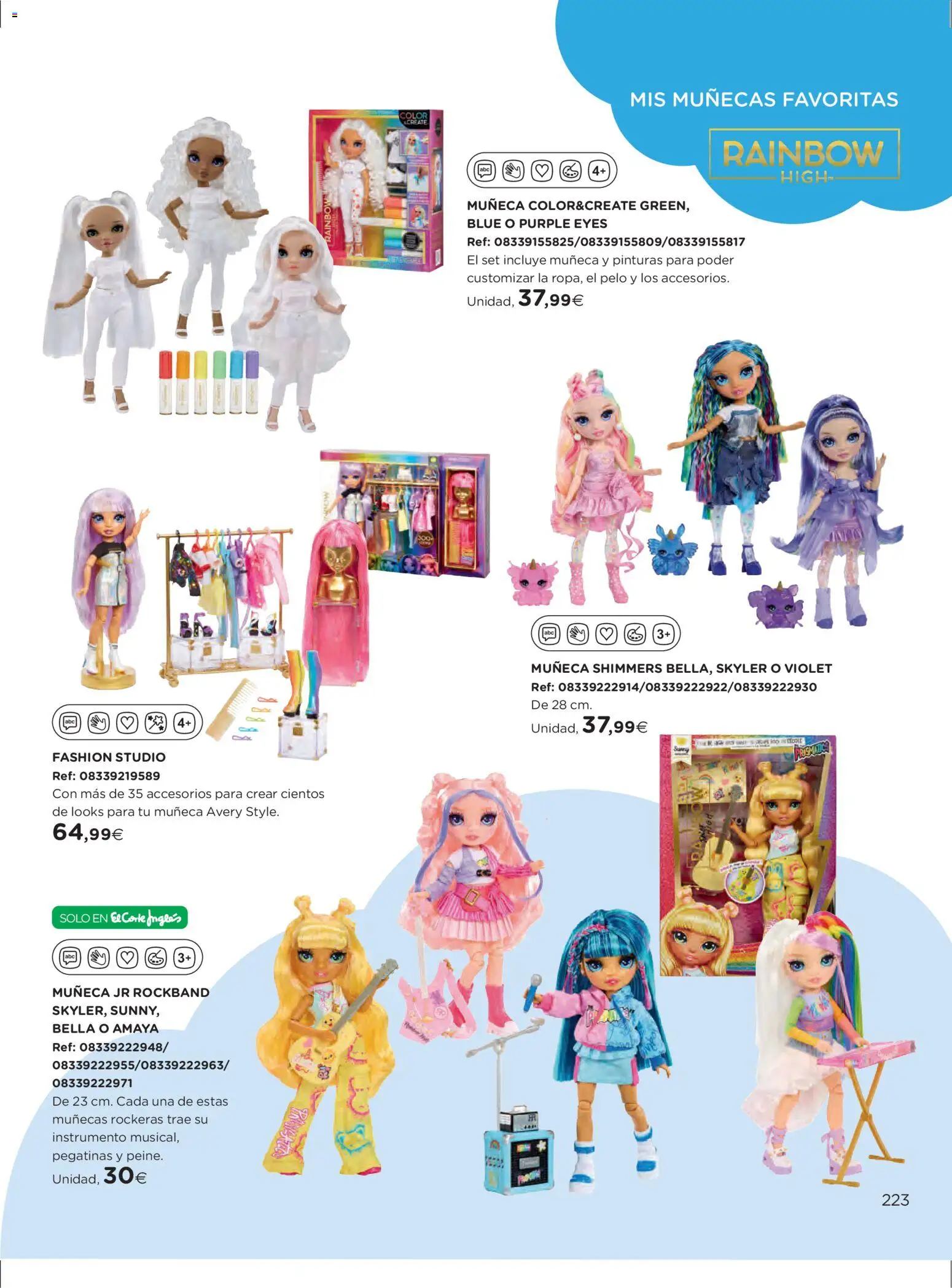 El Corte Inglés ofertas │ válido desde el 27.10.2025 | Página: 223 | Productos: Muñeca