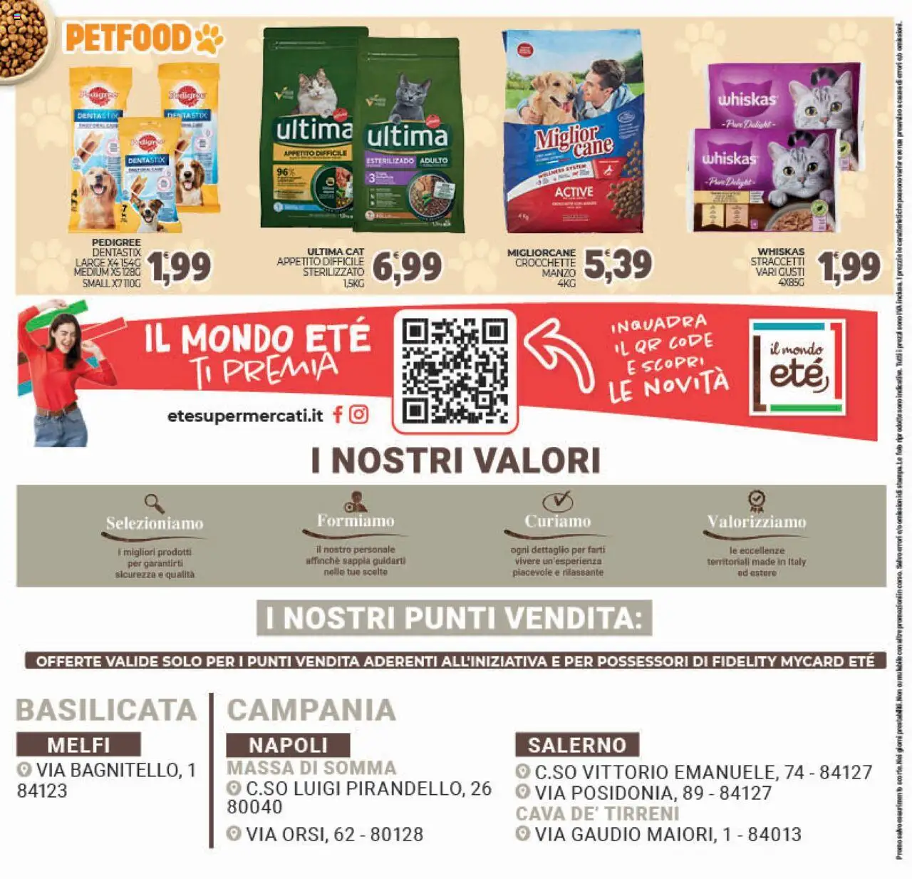 Volantino Eté del 19.08.2025 | Pagina: 24 | Prodotti: Manzo, Crocchette