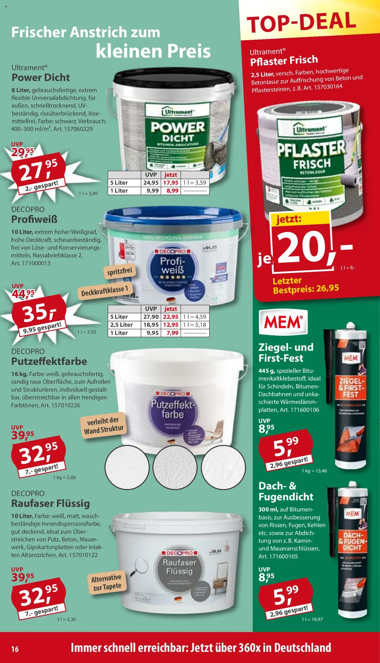 Sonderpreis Baumarkt Prospekt 	 – gültig ab 11.04.2026 | Seite: 16 | Produkte: Kamin