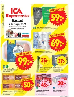 ICA Supermarket - Båstad - Förhandsvisning av reklamblad från butik ICA Supermarket aktuell från 13.04.2026