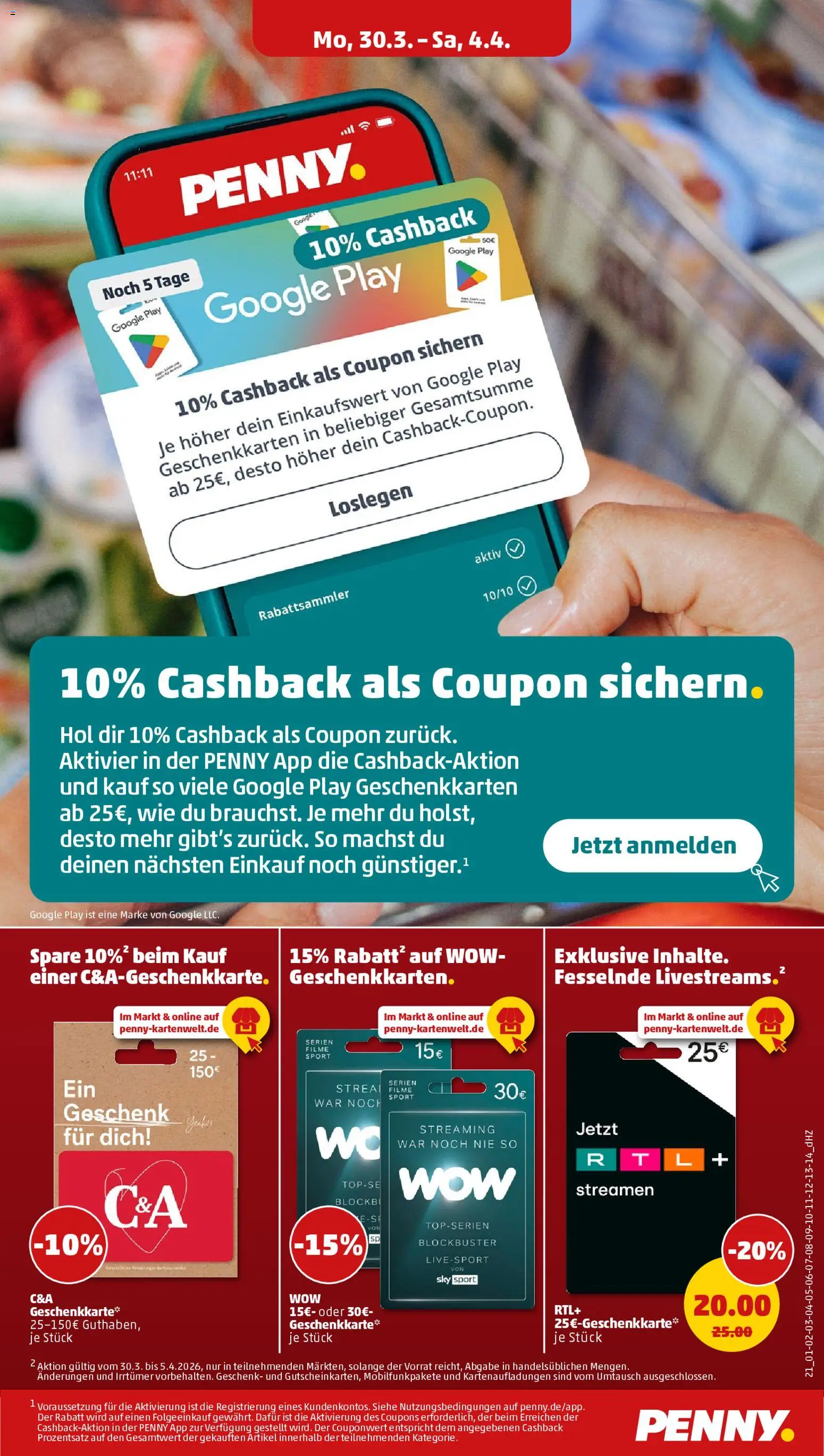 Penny Prospekt 	 – gültig ab 30.03.2026 | Seite: 19