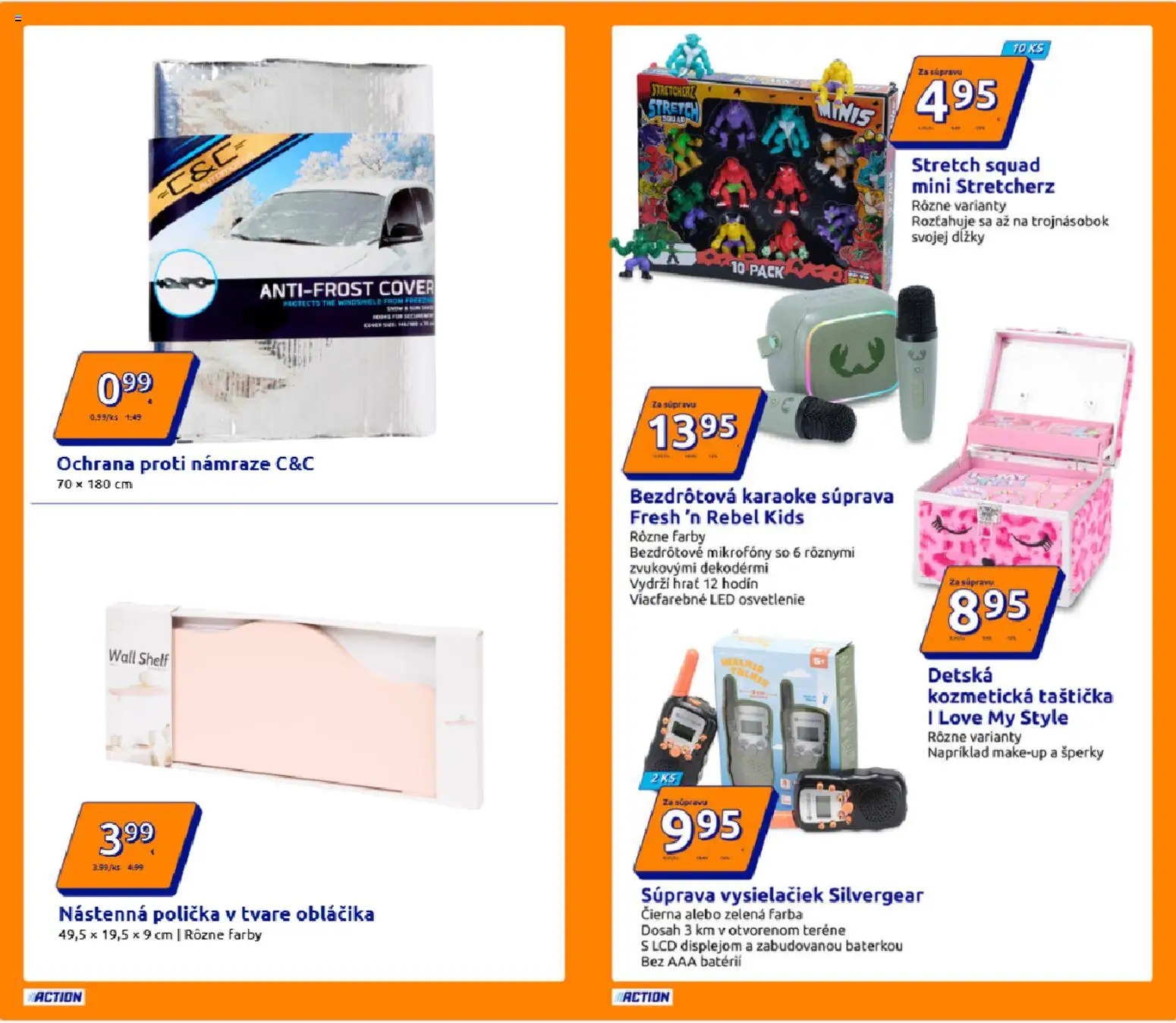 Nové Action akcie – leták je platný od 10.12.2025 | Strana: 7 | Produkty: Led osvetlenie, Osvetlenie