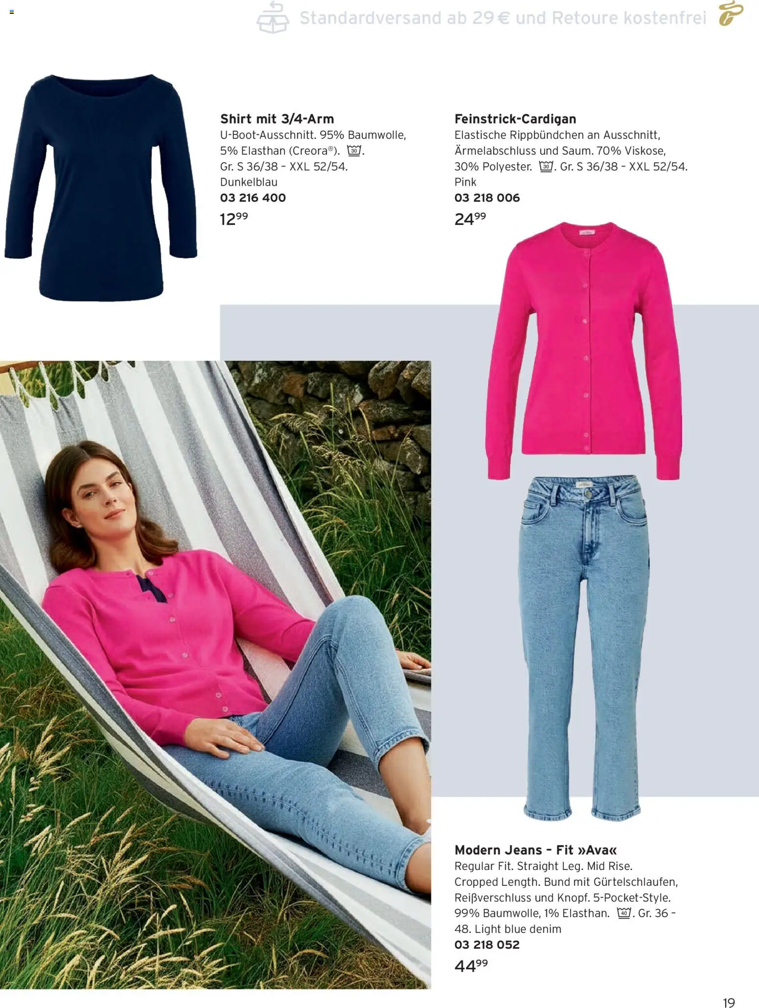 Tchibo Katalog Frühling – gültig ab 24.03.2026 | Seite: 19 | Produkte: Shirt, Jeans