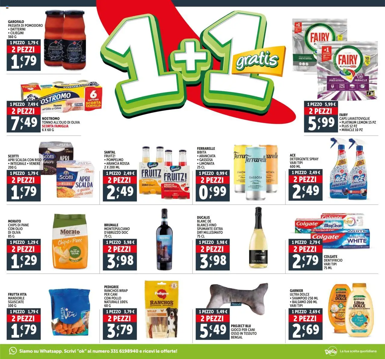 Volantino Decò del 16.10.2025 | Pagina: 3 | Prodotti: Balsamo, Pane, Detergente, Tonno