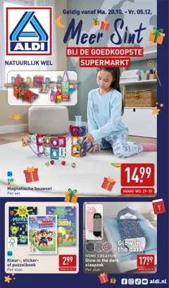 Aldi - Sint special - Voorbeeld van een folder van Aldi, geldig van 20.10.2025