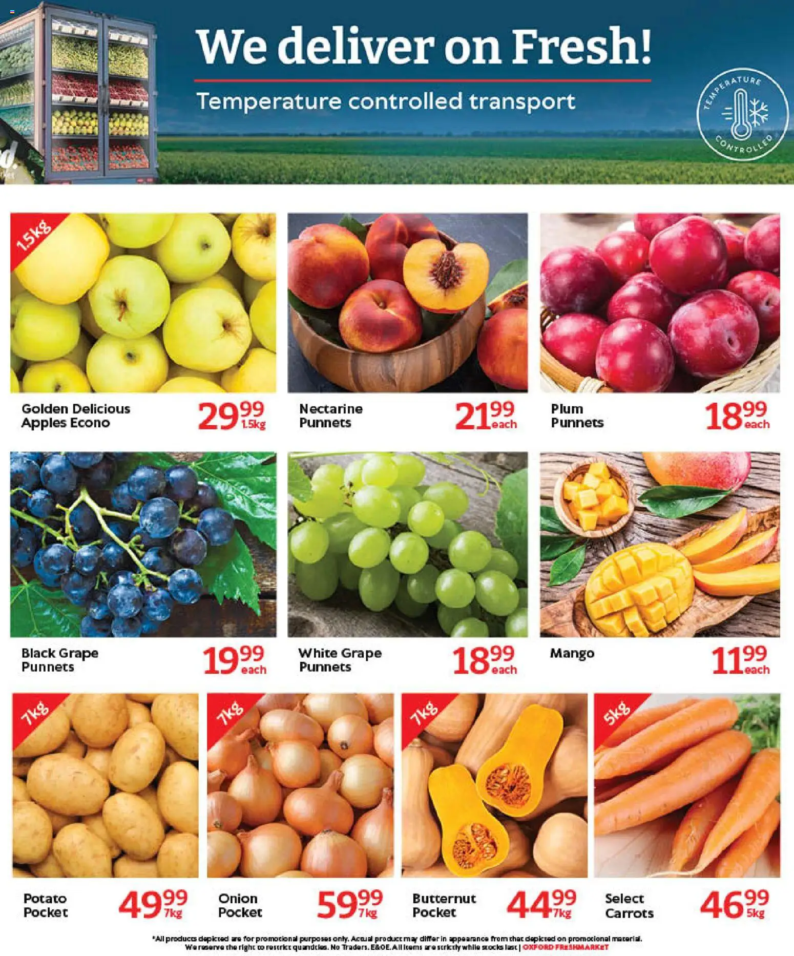 New Oxford Freshmarket catalogue – valid from 18.02.2026 | Page: 6 | Products: Apples, Carrots, Mango