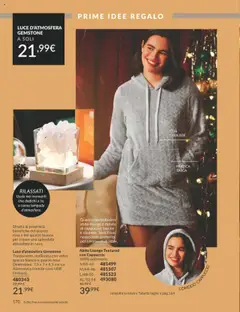 Anteprima del volantino Avon - campagna 10/2025 valido a partire dal 01.10.2025 | Pagina: 170 | Prodotti: Abito, Cappuccio, USB, Lampada