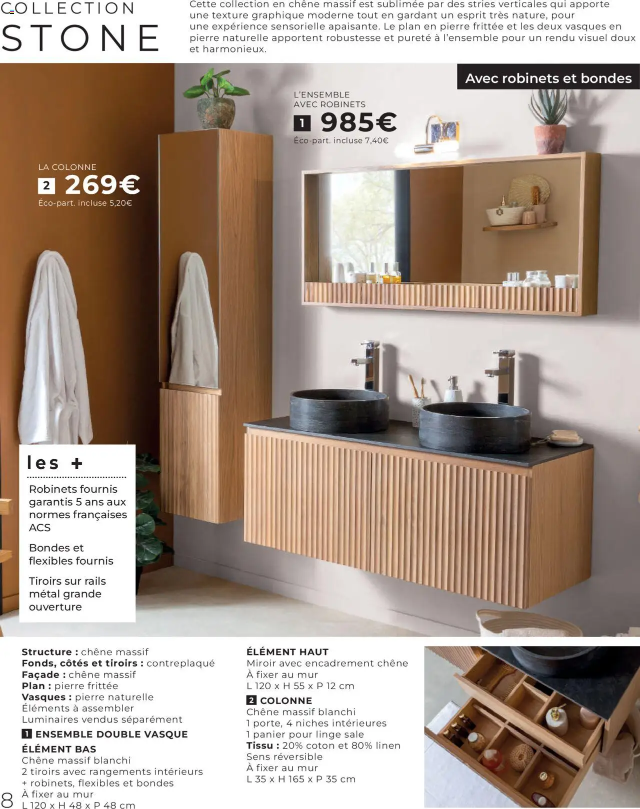  | Page: 8 | Produits: Coton, Tiroirs, Panier, Miroir