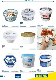 Metro - Poslovna rješenja - Proizvodi za slastičarstvo - Pregled kataloga iz trgovine Metro, vrijedi od 10.02.2026 | Stranica: 15