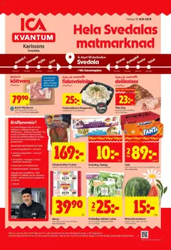 ICA Kvantum - Svedala - Förhandsvisning av reklamblad från butik ICA Kvantum aktuell från 04.08.2025